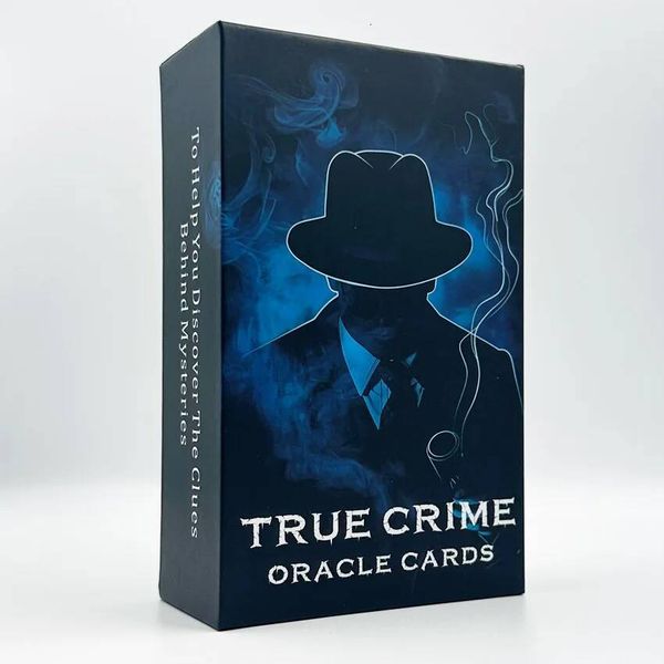 12x7cm True Crime Oracle Deck 80-cards, Divination Taro in Box Card Games W260707