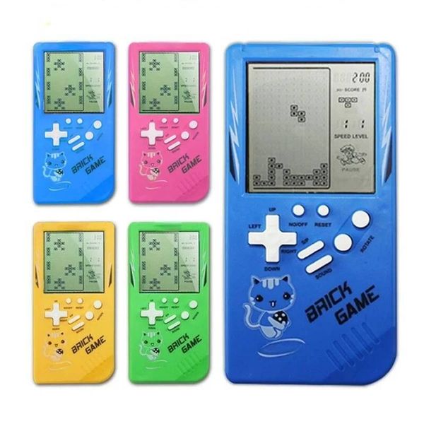 Classic Handheld Machine Kids Game Console Toy with Music Playback Retro Children Pleasure Games Player J260707