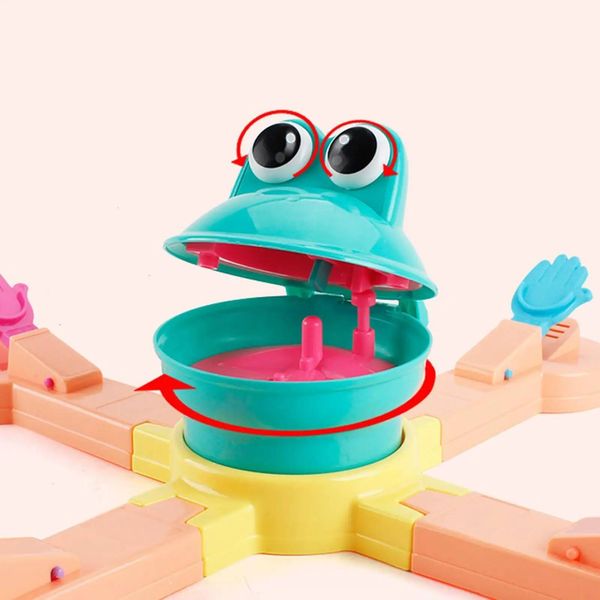 Feeding Frog Funny Educational Parent-Child Toy Competitive Multiplayer Interactive Table Game Gift W260707