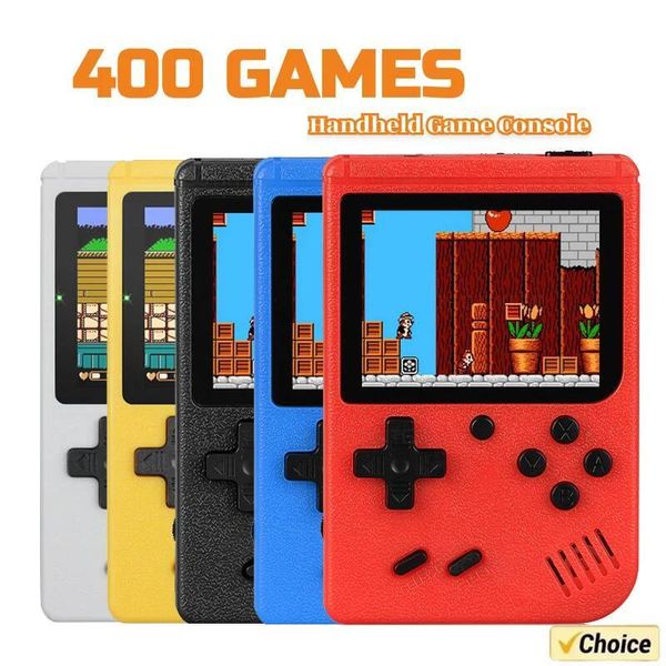 Retro Portable Mini Handheld Video Console 8-Bit 3.0 Inch LCD Kids Color Game Player Built-in 400 games J260707