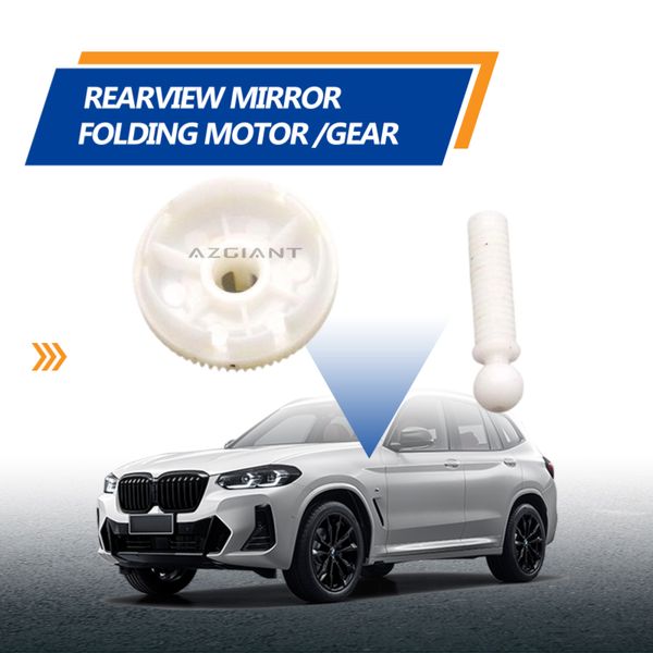Azgiant Side Mirror Adjustment Gear Set Restoring Proper Glass Alignment For Kia Sorento Opirus Amanti Ssangyong Rexton Roius 2001-2013-image