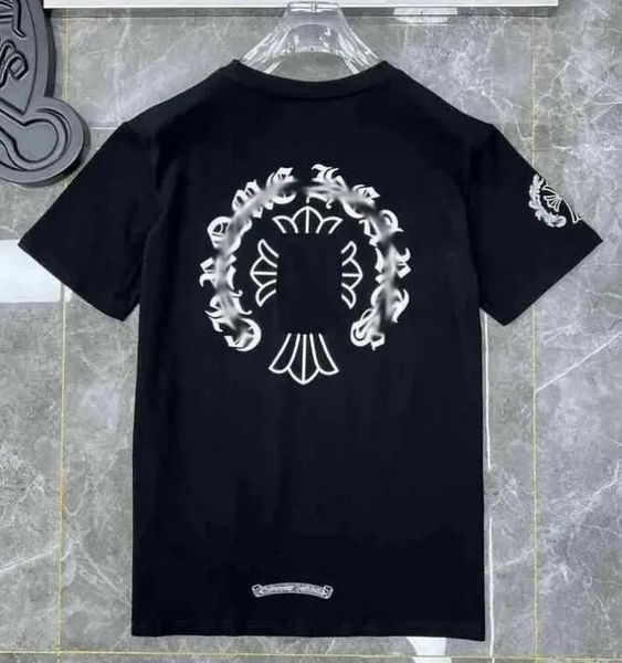 Men's White Cotton Graphic T-Shirt