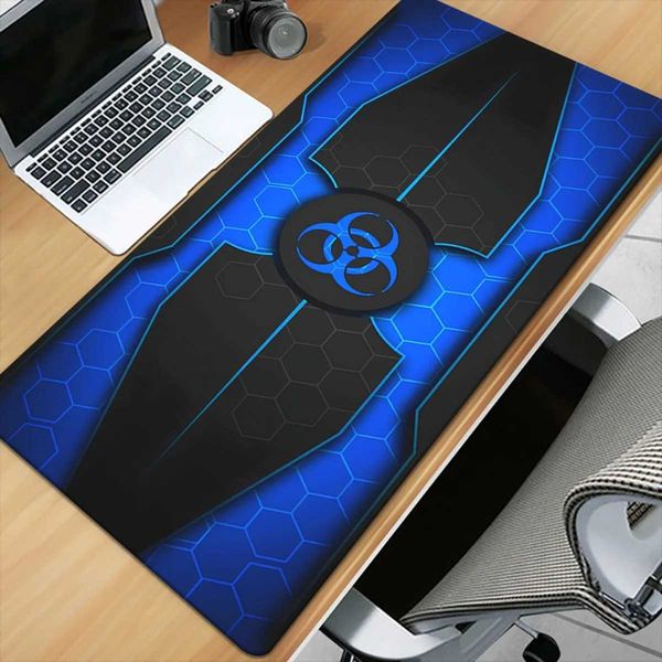 Pattern Brand Bio Sign HD Printed Desk Pad Iron Art XXL Mouse Mat Mti Functional Gaming Keyboard Off PC Cputer Desk Mat J260707
