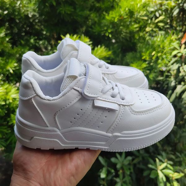 Boys' Athletic Sneakers Kids Running Casual Children White Sneakers Fashion Toddler Walkfashion Girls Sport PU Leather Boys Shoes Trainers Size 26 37 todd runn li01