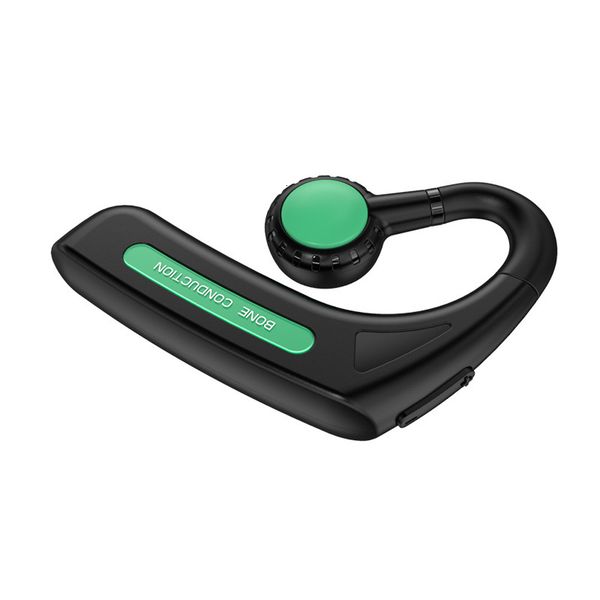 Headset True M618 Bone Conduction Wireless Sports Car Business Bluetooth 5.0 Earphone Ear-hook Type