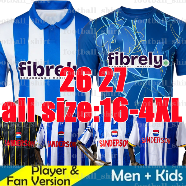 25 26 Sheffield Wednesday soccer jerseys BANNAN 2026 Wednesday 98 2001 2002 91 93 94 95 97 Retro DI CANIO WINDASS SMITH LOWE GASSAMA mens kids kit football shirts