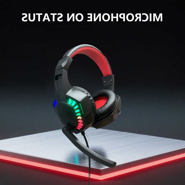 BattleDominateImmersive in All AspectsThis wired over-ear gaming headsetIt'sa top-rated tool for gamersRGBCool Seven-Color D260709