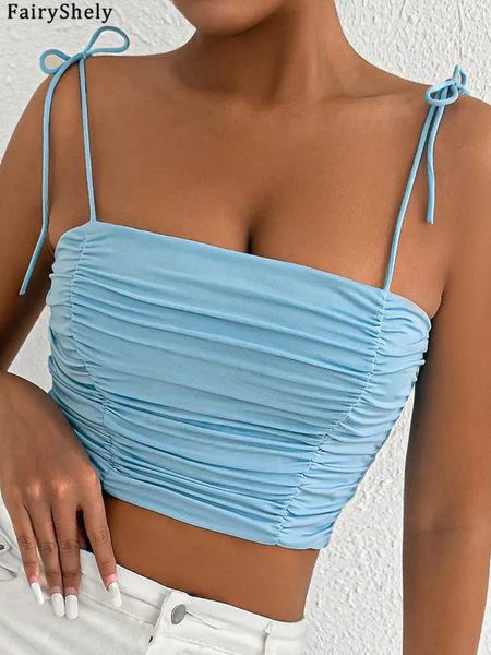 Sexy Female Summer Tied Fairyshely Strap Top 2026 — compare prices at CompareOffers