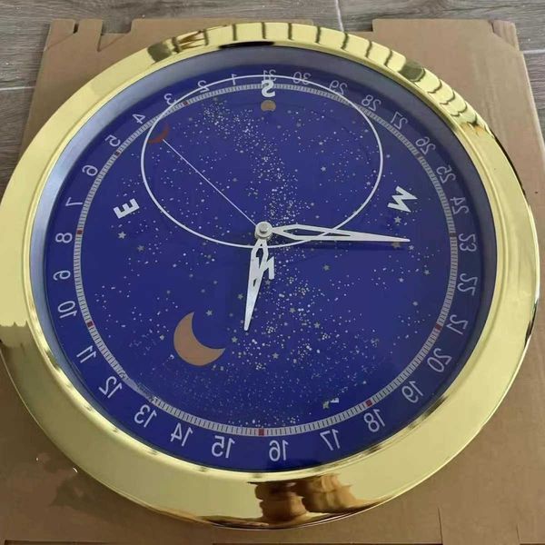 Manufacturer Luxury Wall Clock Direct Export 16Inch Living Room Metal With Imported decor home Solar Movement Available For One-Piece Drop Ship S260711