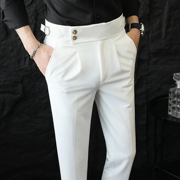 High Quality Italian Style High-waisted Suit Pants Fashion — compare prices at CompareOffers