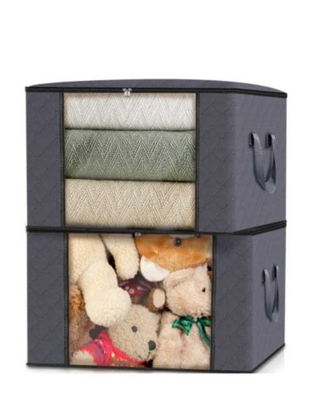 Storage Bag Clothing Sorting Quilt Bag Moving and Organizing Household Bedding Storage Box Supplies S2607101
