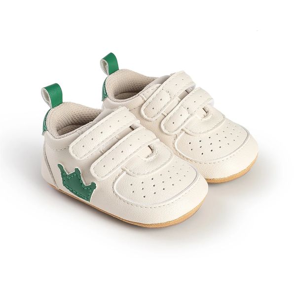 018months Baby Unisex Crib Shoes Crown Embroidery Toddler — compare prices at CompareOffers