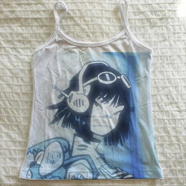 Harajuku Y2K style Fairy 90s Tank Tops women's Clothes Fashion Gothic Tank Tops Emo girls Punk Baby Tank Crop Tops Summer Tops