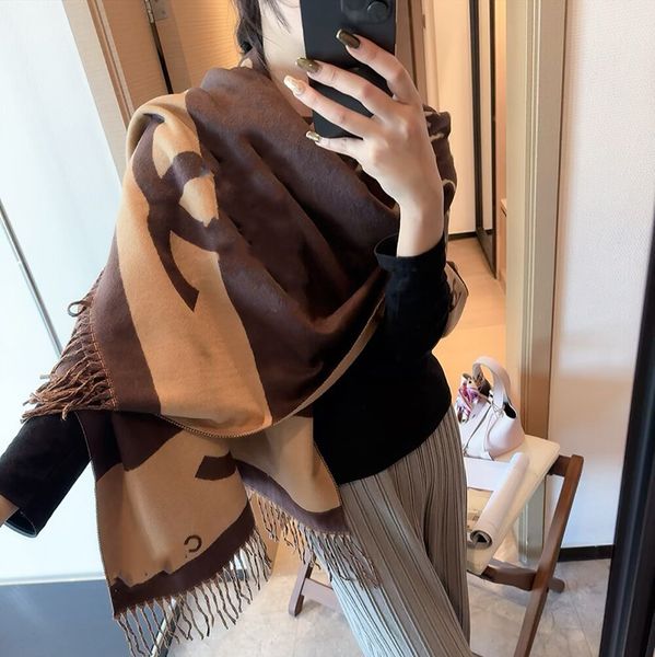 Women Silk Wool Autumn Winter Scarves Scarf Luxury Designer…