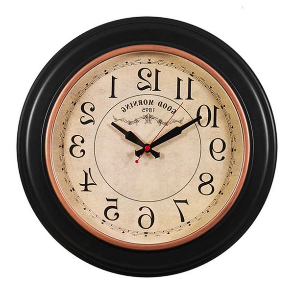 Lishida Factory Direct Sale Watch American Retro Country Silent European Antique Clock Nostalgic Personalized Wall Y260601 S260711