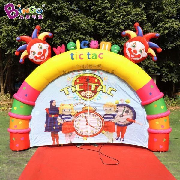 Free Shipping Multi-functional Inflatable Clown Arch Decoration - Perfect Prop for Gatherings & Celebrations