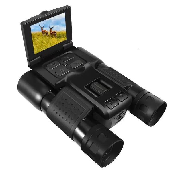 Dt30 12X32 2.5K Hd Professional Binoculars Camera 48Mp 12X Optical 8X Digital Zoom Telescope for Outdoor Camping 96m/1000m J260713