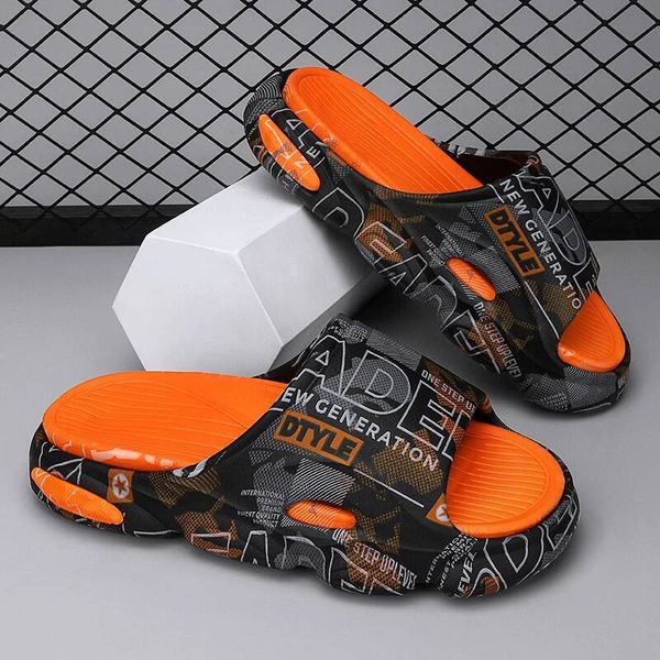 High Quality Women Indoor Outdoor Sandals Beach Thick Soft Sole Slides Men Casual Shoes Flip-flops Home Slippers