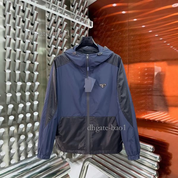 Designer 2027 Triangle Logo Jacket For Men And Women 8a14