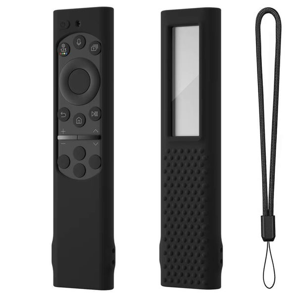 Anti-Drop Silicone Remote Cover for Samsung TM2180E BN59 Series RMCSPB1FP1 Glow-in-Dark Protector with Hanging Rope W260714