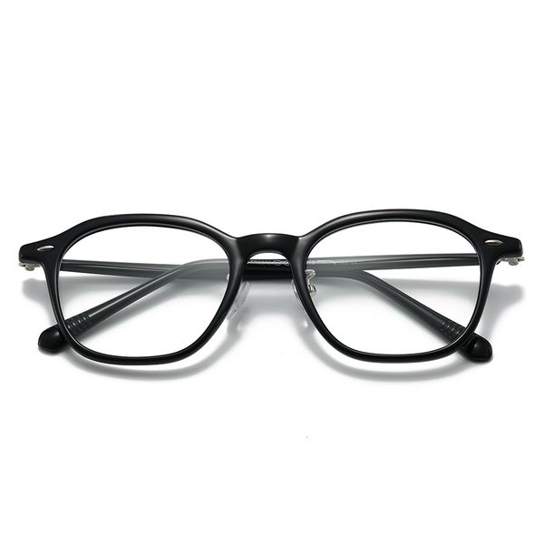 Japanese-style retro acetate eyeglass frames available , wholesale ultra-light square frame, suitable for high-degree prescription