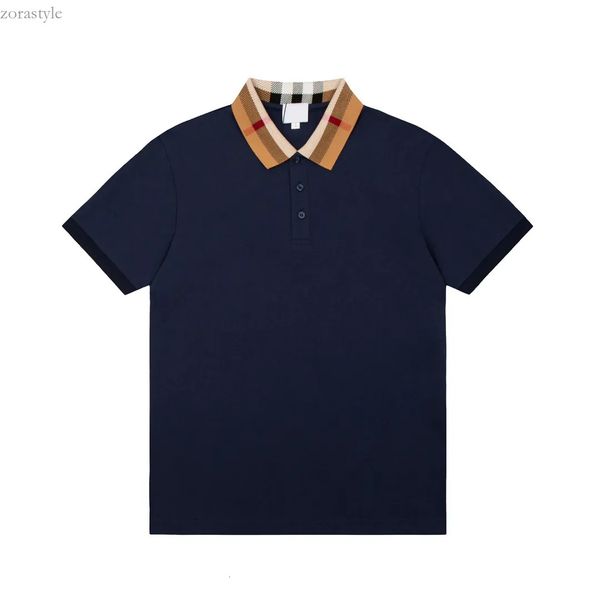 burberyities polo shirts Summer Fashion Men's T Shirt with Alphabet Design High Quality Cotton Comfort Fit Sizes M XXXL bd3