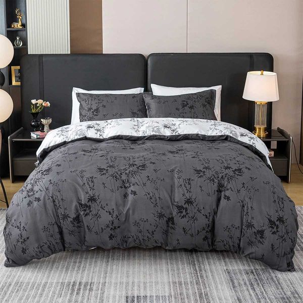 3pcs Zhusheng Kongye Pattern Print Duvet Cover Set Soft Skin-Friendly Bedding Set Includes 1 Duvet Cover And 2 cases Z260715