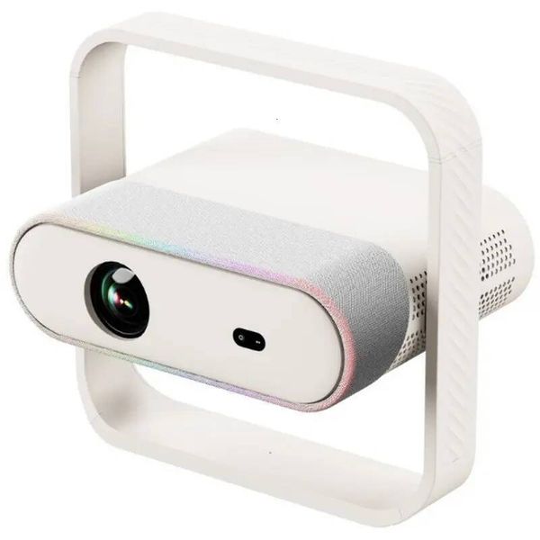 Smart Projector BT5.4 For Android Auto Focus RGB Ambient Light Hifi Speaker Portable Home Cinema 1080P EU Plug 26L0717