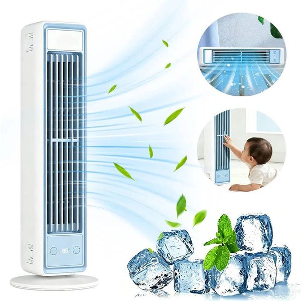 Portable Air Cooling Desktop Tower Fan with Digital Panel 120scillating Wall Mount & Standing Fans for Home, Office, Dorm 26Y0718