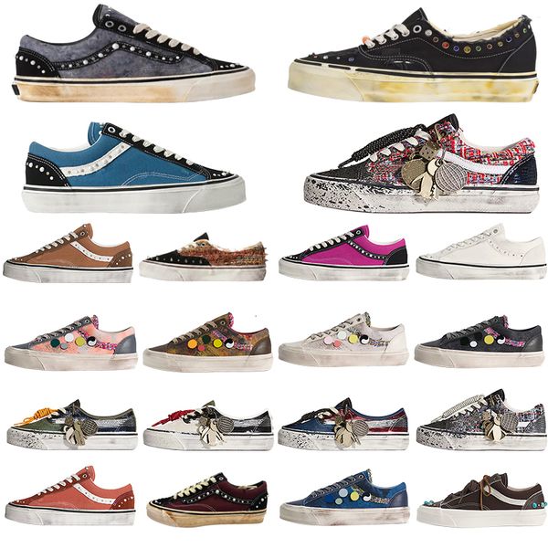 New Designer Canvas Pearl Shoes New Sneakers For Men Women Old Premium Pearlize…