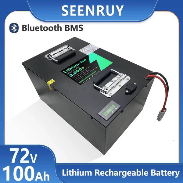 72V 100Ah Li-ion With Charger Lithium Polymer Battery For 6000W 9000W TricycleMotorcycle Scooter Electric Vehicle