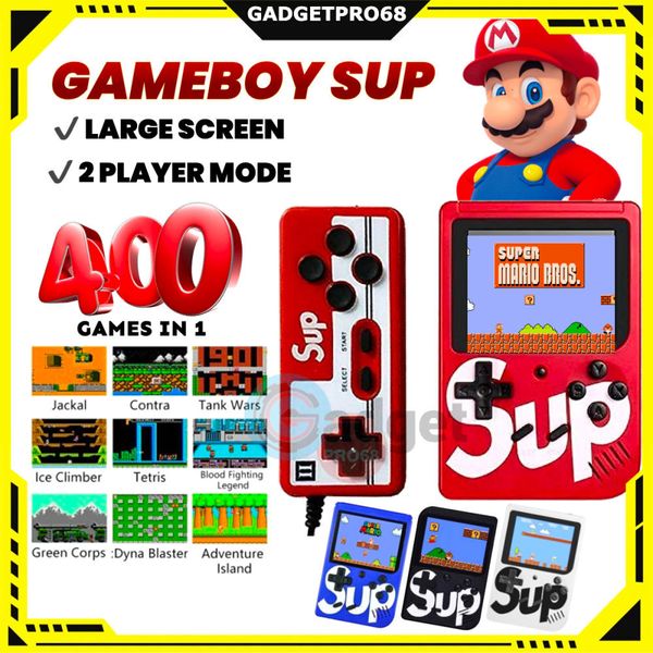 SUP Retro Mini Gameboy Game Console 400 Built-In Games
