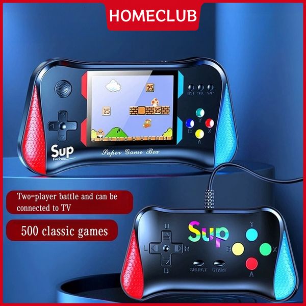 500 Games NOVA X7M Portable Handheld Players 3.5" HD Gameboy Large Screen Retro SUP Video Game Console