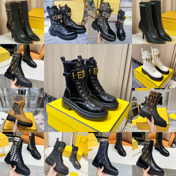 Designer High Quality Women Brand Luxury Boots Lace-Up Boot…