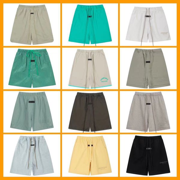 Designer Shorts Fashion Brand Silicone Letter Logo Waistband Side Pocket Trouse…
