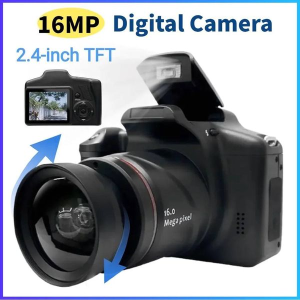 16MP with 2.4 Inch LCD Screen Vlogging 16X Digital Zoom Camera for Photography and Video J260724