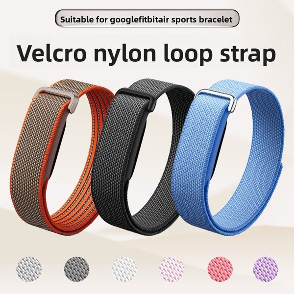 Adjustable Nylon Loop Band Compatible With Google Fitbit Air, Breathable Replac…