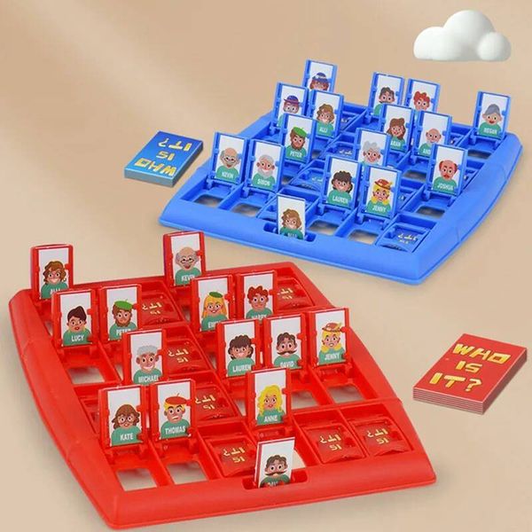 Guess Who I Am Two player Battle Board Game Parent child Interactive Logical Reasoning Children s Educational Party Toys