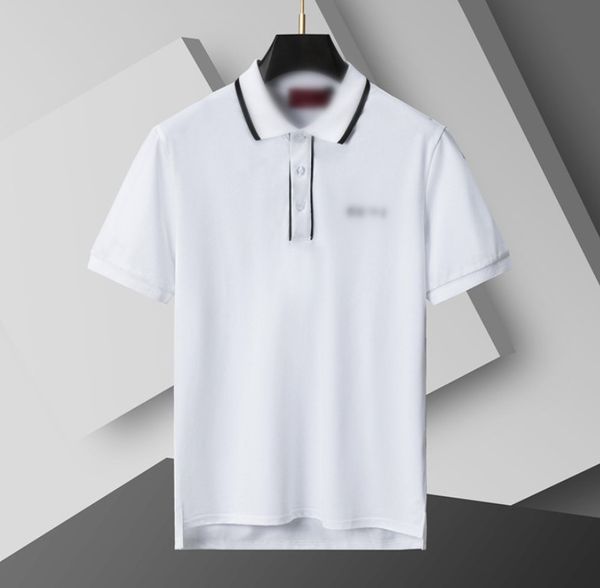 Mens Polo Designer Short Sleeve Polo Shirt For Men Business Luxury Casual Jacqu…