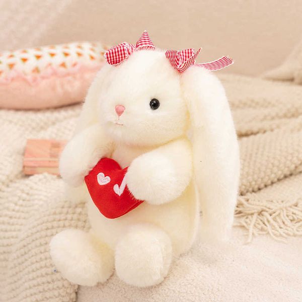 Rabbit Cute Long-eared -shaped Plush Toys Soft ffed Long Ears Bunny Dolls Babys Sping Cpanion Girls Birthday Gifts J260725