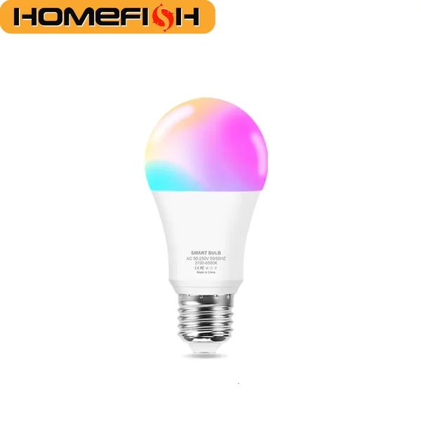 HOMEFISH 15W 18W E27 Zigbee Smart LED Bulb RGB Dimmable Works with Alexa Google Home SmartThings 260324