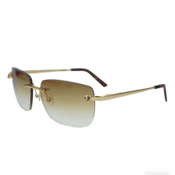 Luxury Rimless Metal Sunglasses Ultra Lightweight Premium Designer Shades UV400 Protection Anti Glare Clear Lens Fashion Eyewear for Daily Party Holiday Travel
Luxury Rimless Metal Sunglasses Ultra Lightweight Premium Designer Shades UV400 Protection Anti Glare Clear Lens Fashion Eyewear for Daily Party Holiday Travel
