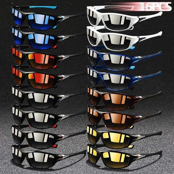 16PCS Fashion Vintage Polarized Fishing Cycling Sports — compare prices at CompareOffers