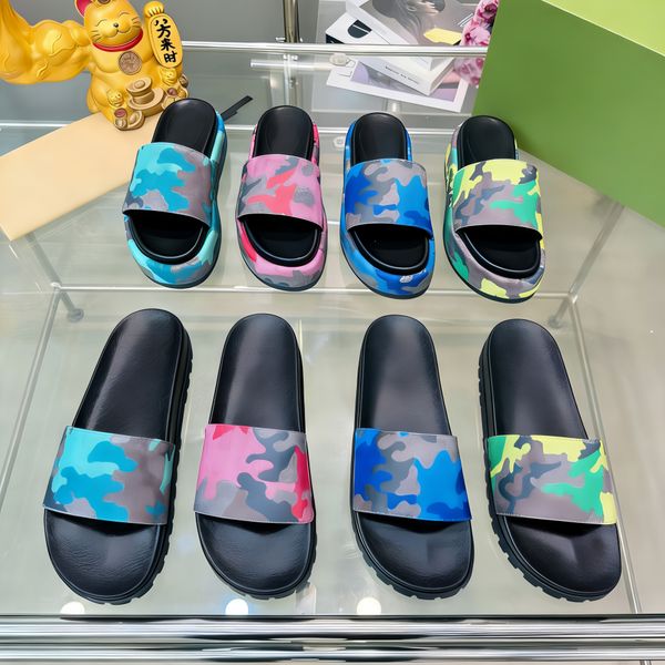 size 35-46 designer men women sandals famous women designer slides Platform slippers Summer sandals Platform Embroidered fashion slippers Classic Brown sliders, Green
size 35-46 designer men women sandals famous women designer slides Platform slippers Summer sandals Platform Embroidered fashion slippers Classic Brown sliders, Green