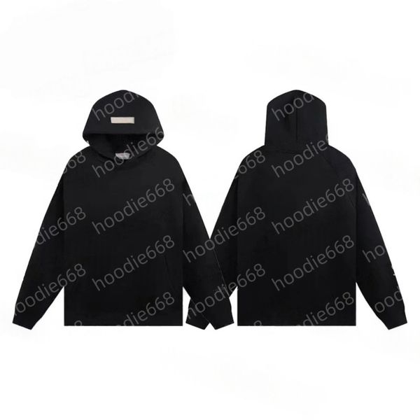 Hoodie men hoodies tracksuit designer clotheshoodie set sweatshirt fear of fashion 3D silicon letter printed graphic tee long sleeve loose pullover o-neck sweater