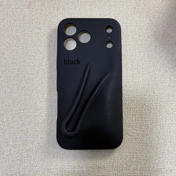 2026 New Designer Lip Gloss Phone Iphone 17 Pro Max Luxury cologne 3D Soft Silicone Cosmetic Holder Back perfume Cover For On-The-Go Touch-U