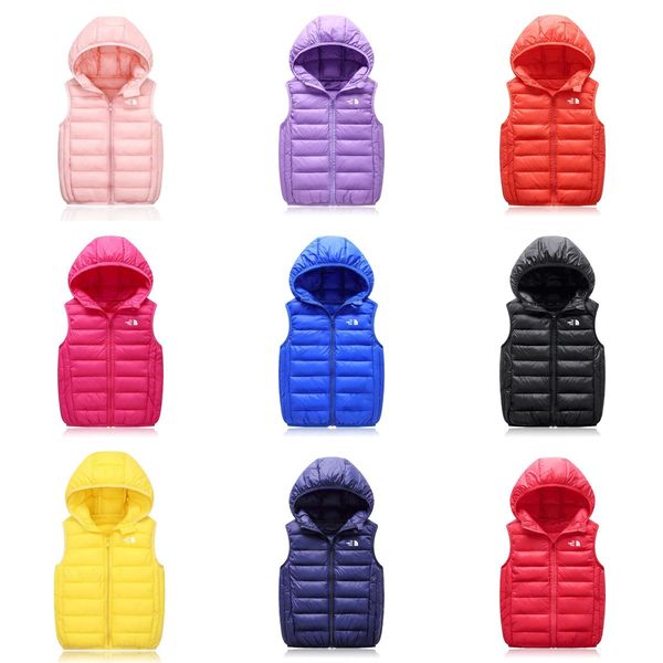 Kids Sleeveless Down Puffer Jacket