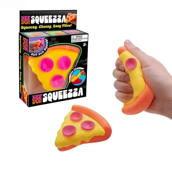Needoh Pizza Squeeze Toys Soft Squishy Slow Rebound — compare prices at CompareOffers