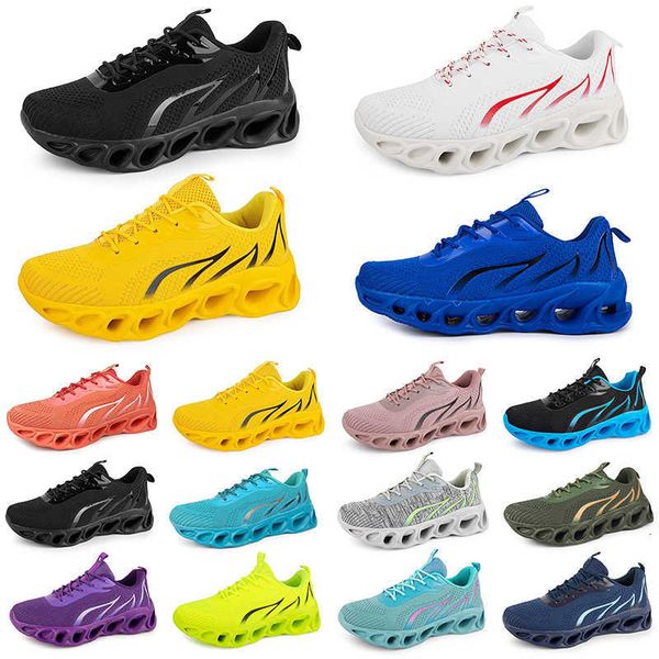 men women running shoes fashion trainer triple black white red yellow purple green blue peach teal purple pink fuchsia breathable sports sneakers nine GAI