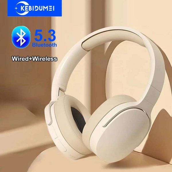 Bluetooth 5.3 Gaming Headphones Dual Mode Wireless Earphones Foldable Noise Reduction Music Headsets For Iphone Xiaomi